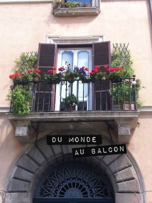 Rome Piazza Navona balcon