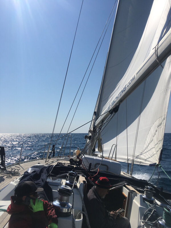 Au sud de Smokvica Vela, bord de sud en route vers Split, jeudi 19 mars 2020 (2)