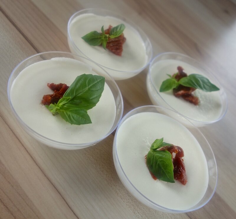panna cotta à la fèta