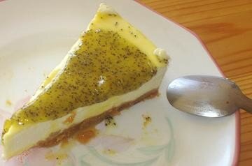 recettes dessert cheesecake au lemon curd et graines de pavot
