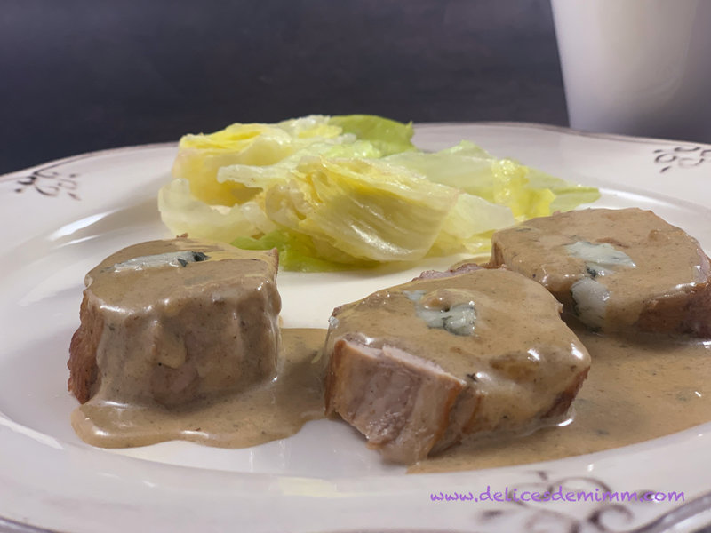 Filet mignon au roquefort 3