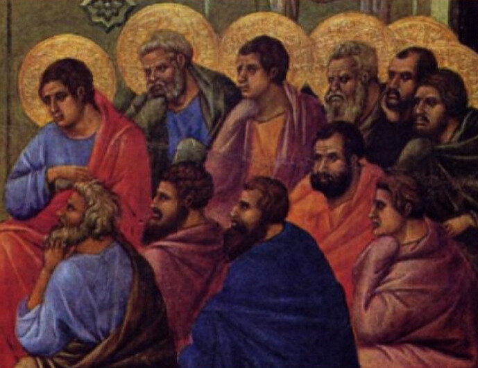 Les apôtres et l'absence de Jésus