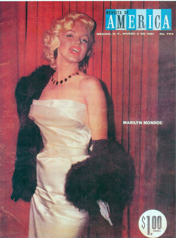 1961 revista de america Mexique