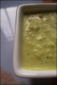 **Soupe De Petits Pois A La Menthe Et Sirop De Pomme** recettes Velouté de pois cassés et lardons grillés