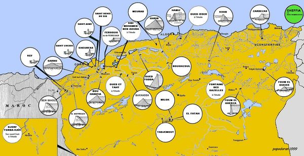 Carte situation barrage cheffia