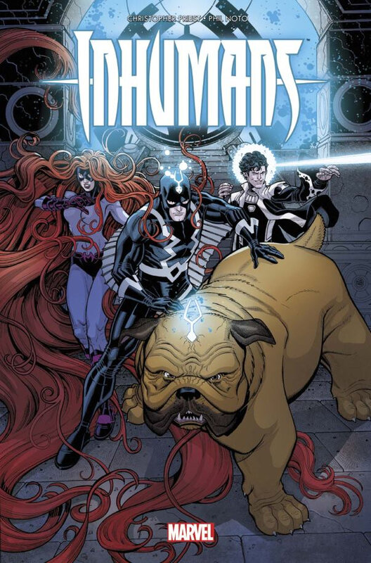 100% marvel inhumans rois d'hier et de demain