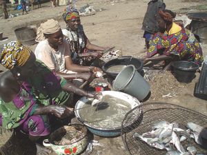 les cuisinières Marché du Port MOPTI Mali
