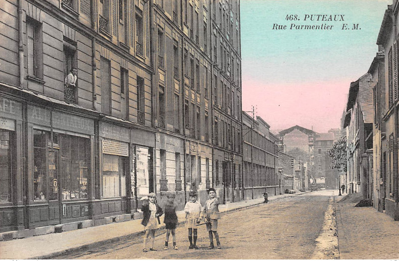 1922-07-20 - rue Parmentier Puteaux -