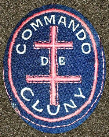 10 Insigne du Commando de Cluny Tissu