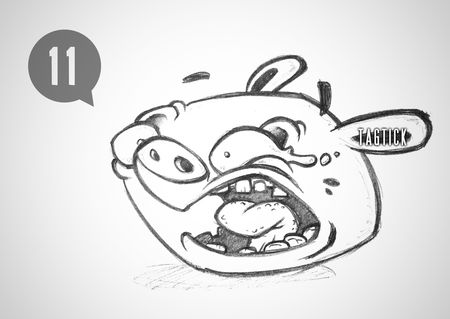 AngryBirds_GreenPigSketch