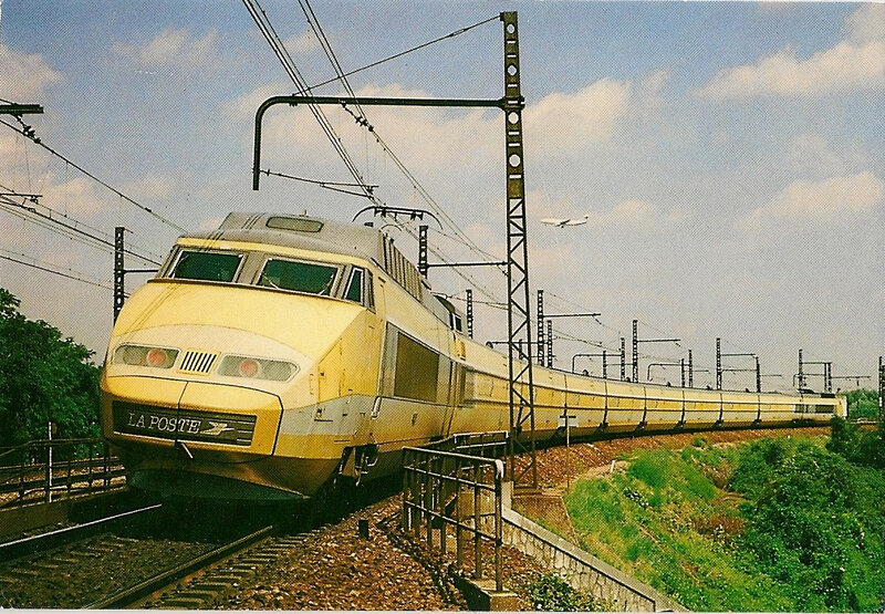 CPM TGV Postal Montgeron 1993 R