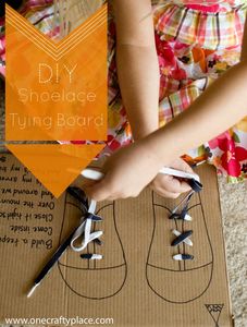 DIY-Shoe-Lace-Tying-Board