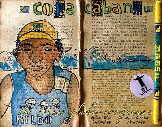 carnet de voyage Rio- copacabana rildo