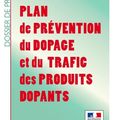 Plan de <b>prévention</b> du dopage et du trafic des produits dopants 2011-2014
