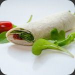 Wrap poulet-houmous