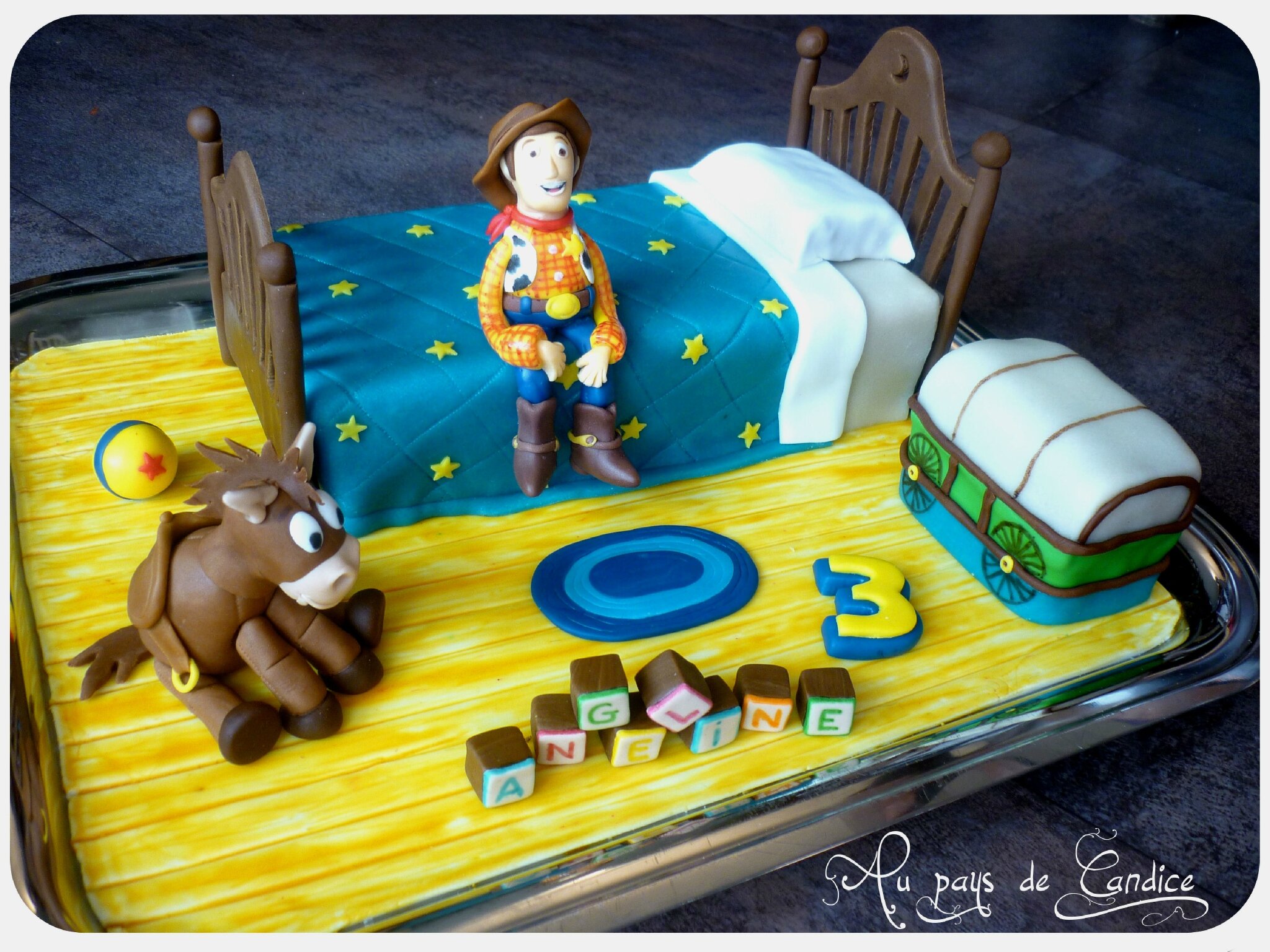 Anniversaire sur le thème Toy Story | Anniversaire personnalisé | Soirée à  thème Toy Story | Décorations de fête | Décoration de gâteau Toy Story 