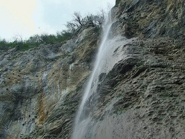 haut de la cascade