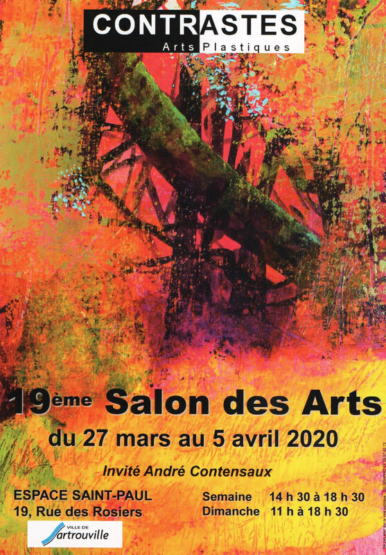 Affichette 19eme Salon des Arts de Contrastes 2020 001