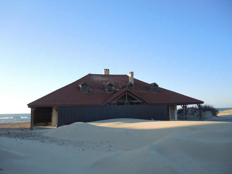 Vieux-Boucau-les-Bains, maison sur dune
