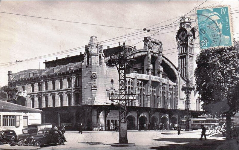 gare de Rouen 1950