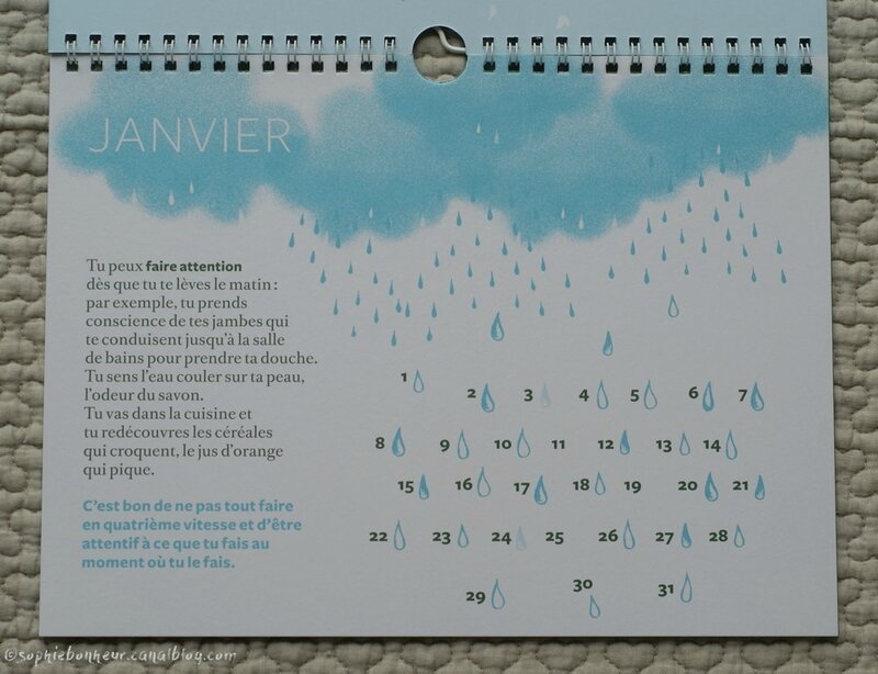 calme calendrier