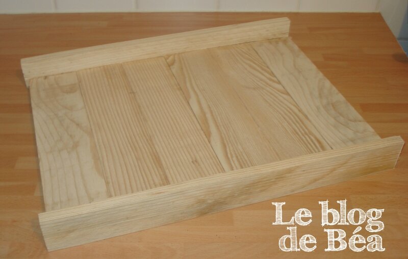DIY : un plateau en bois de palette