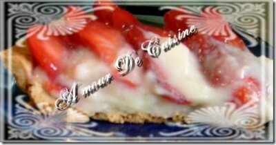 recettes Délicieuse tarte aux fraises !