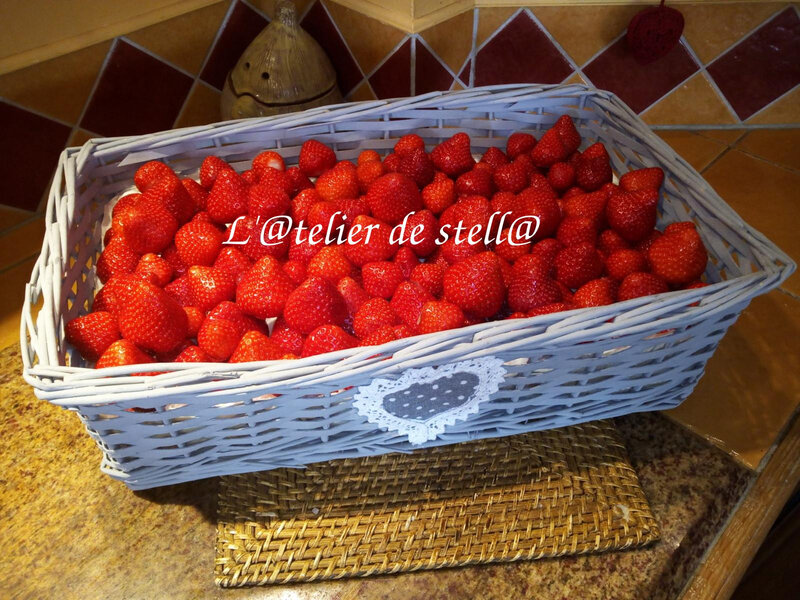 Panier de fraises