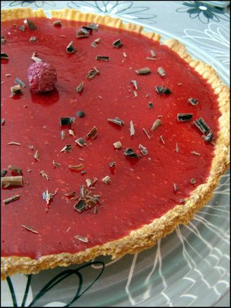 tarte framboise