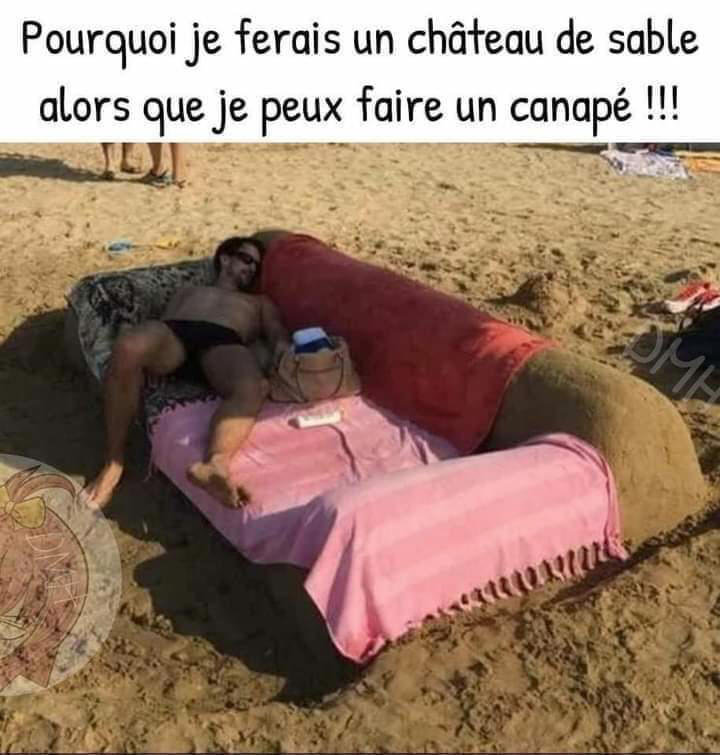 Canapé de sable