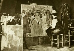 Lautrec peint