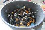 Moules de bouchot du Vivier sur Mer en verrines apéritives 001