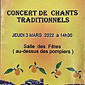 Concert de l'Atelier de Chant de <b>Saint</b>-<b>Laurent</b> du Var