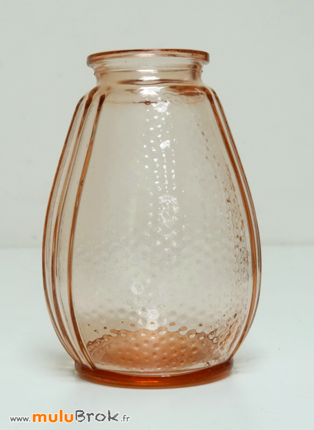 VASE-ART-DECOR-Verre-rose-3-muluBrok-Brocante