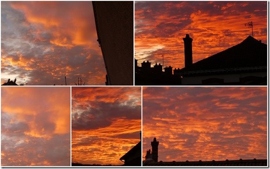 coucher de soleil du 24 décembre 20231