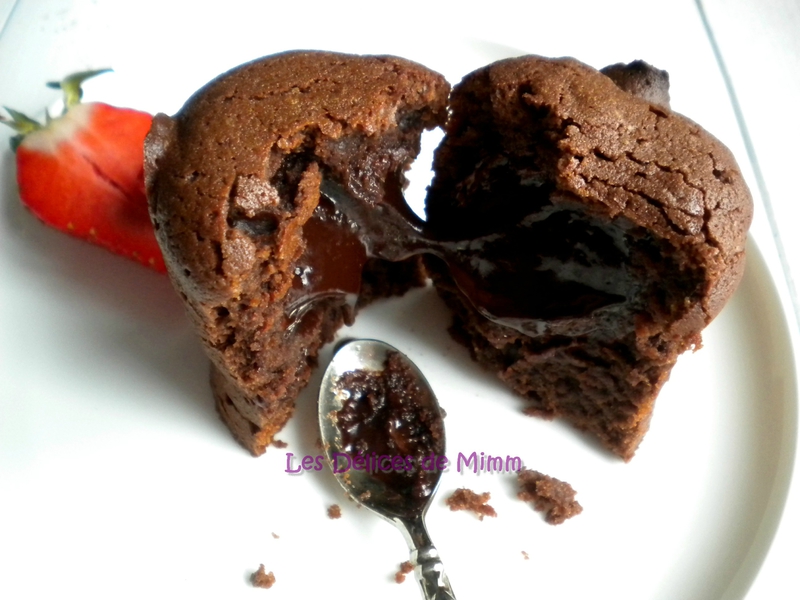 Coulant au chocolat Valrhona 3