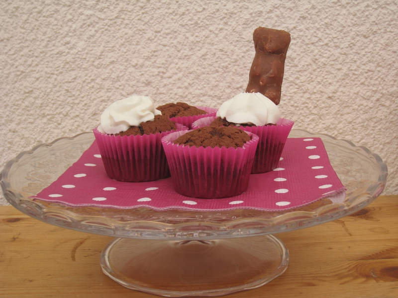 cupcake choco nounours