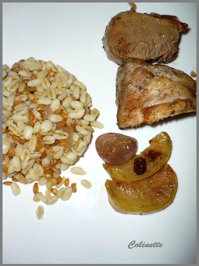 filet mignon de porc au cidre et aux pommes 01