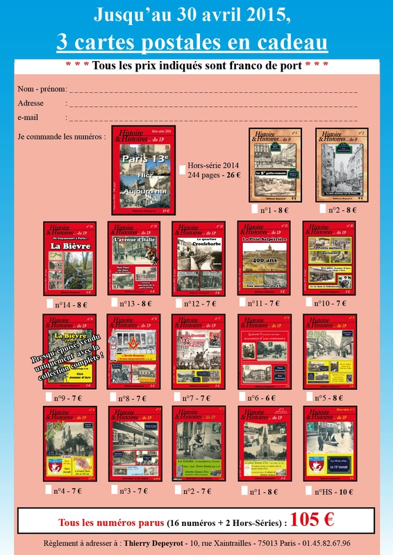 promotion avril 2015
