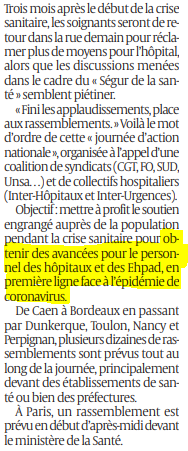 2020 06 15 SO Les soignants de retour dans la rue2