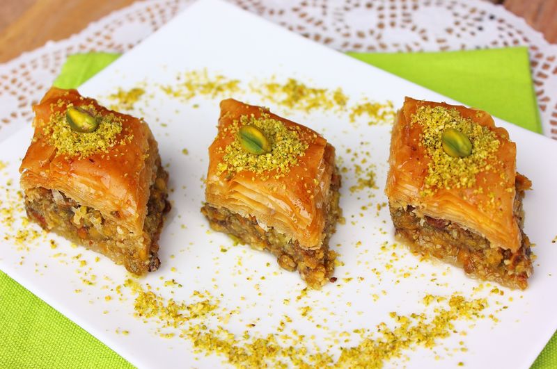 Baklava au pistaches3