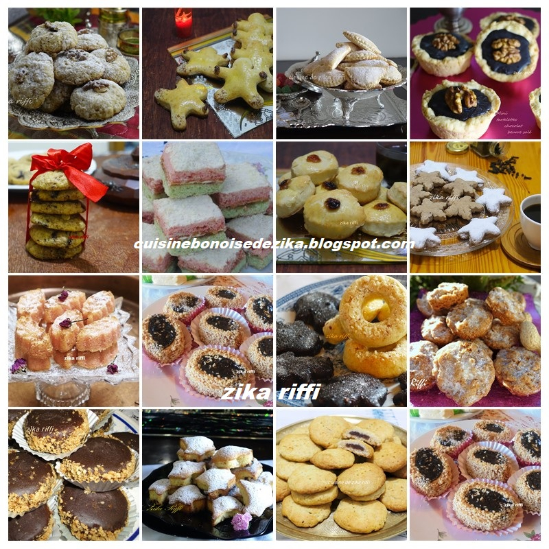 biscuits, gâteaux et petits fours fêtes et nouvel an