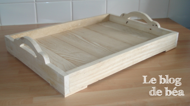 DIY fabriquer un plateau en bois de palette