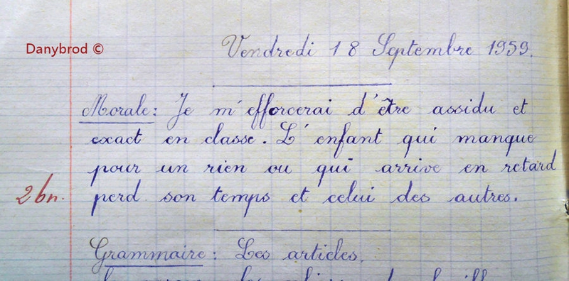 mon cahier