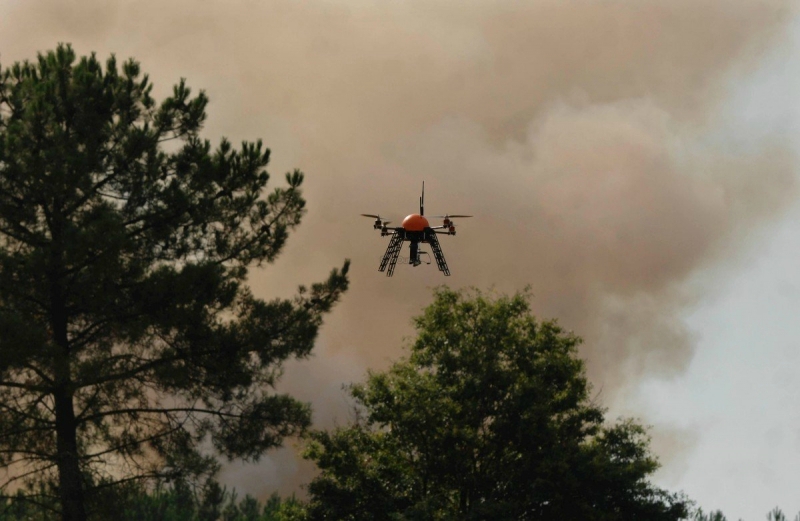 Feux de forêt Les pompiers des Landes 1