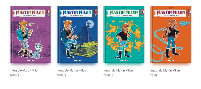 martin milan intégrale quatre tomes