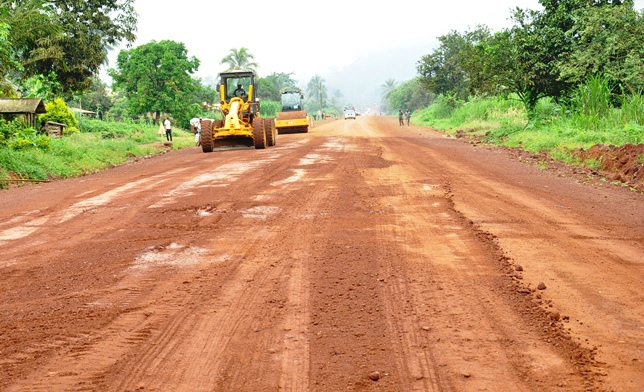 Route en terre