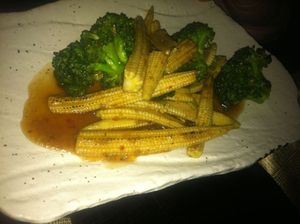 Spice Market Baby corn and brocoli J&W