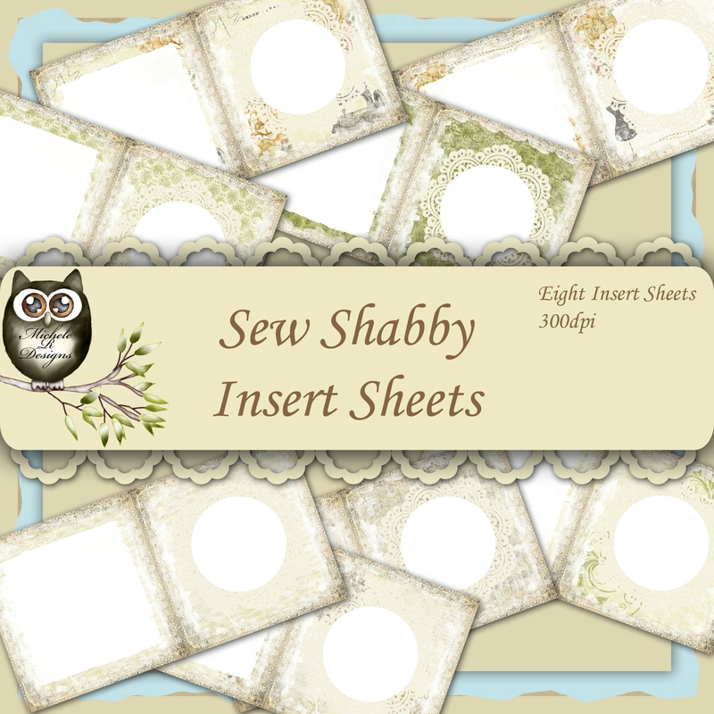 Sew Shabby Inserts Front Sheet