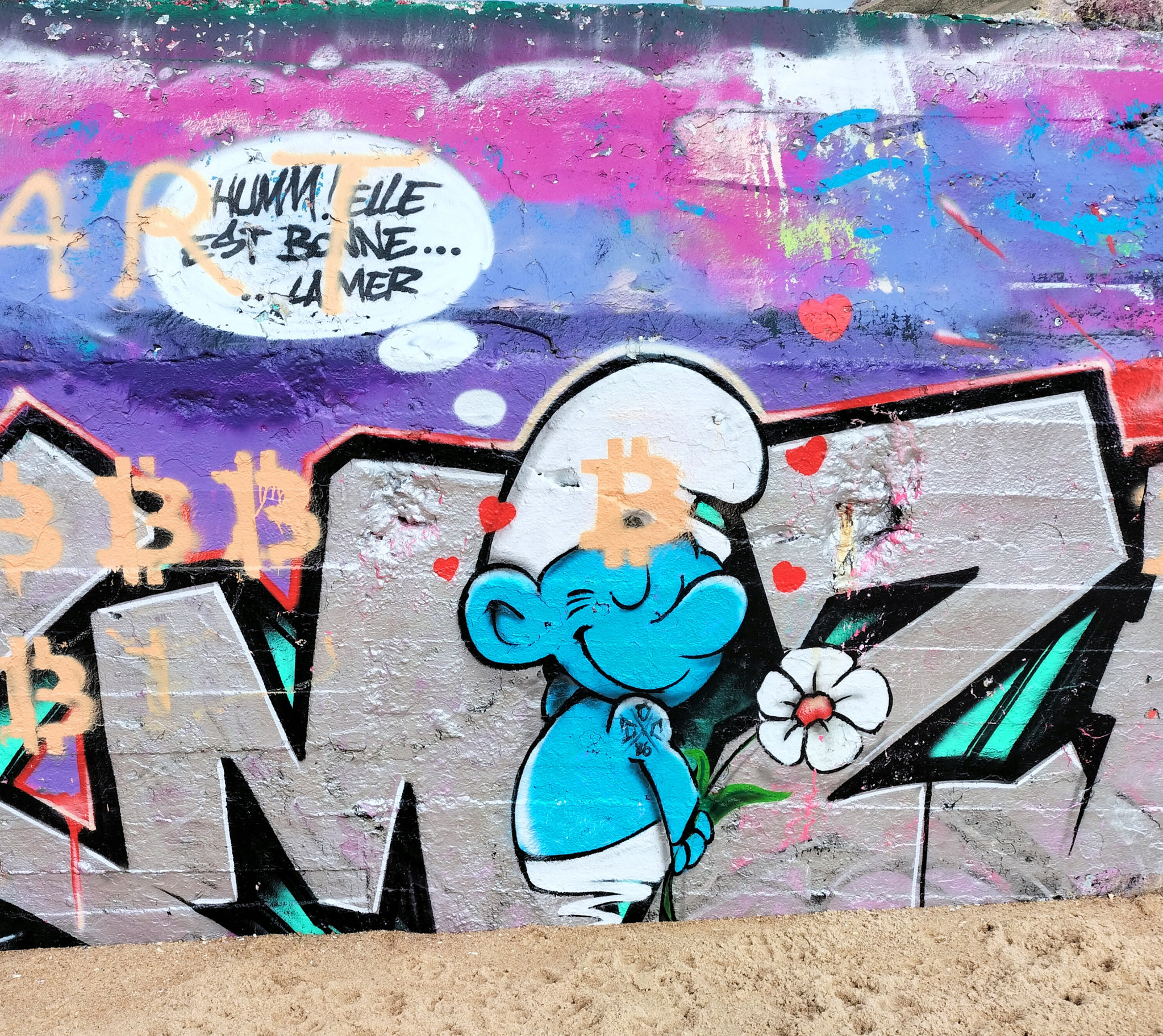 Capbreton, plage de la Savane, blockhaus, schtroumpf, octobre 2022 (40)